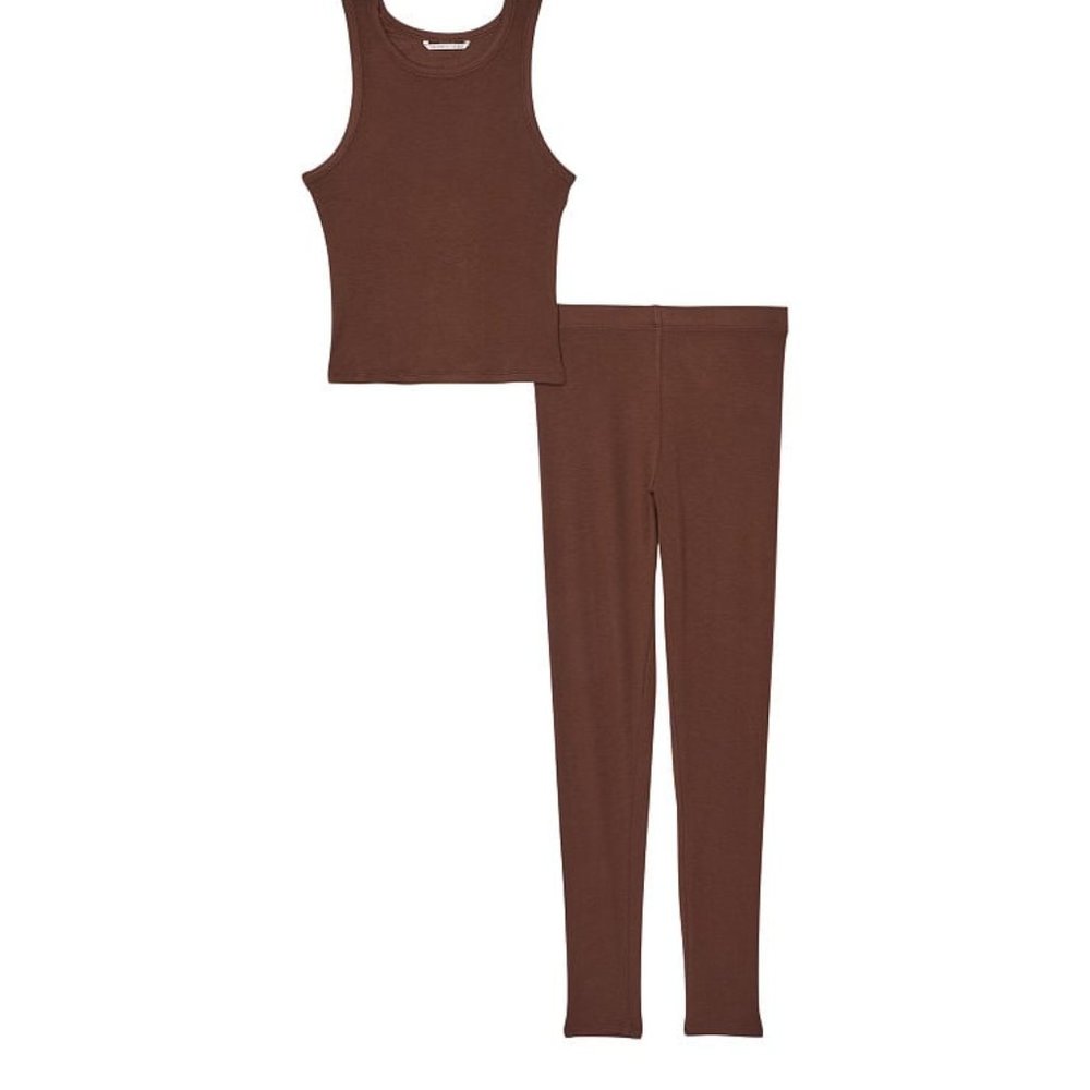 Victoria'sSecret Ribbed Modal Tank & Legging Set - Picture 2 of 4